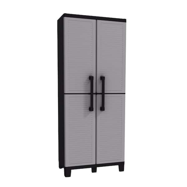 Keter Space Winner 67.32 in. H x 26.77 in. W x 14.96 in. D Resin Tall Freestanding Cabinet