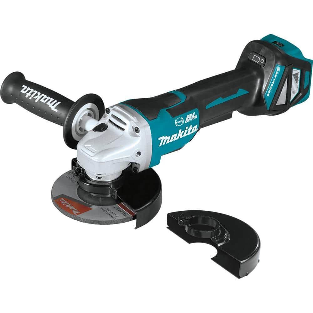 Makita 18-Volt Brushless 4-1/2 in. / 5 in. Cordless Paddle Switch Cut 