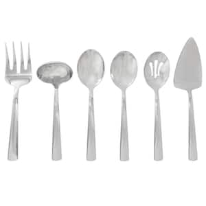 Eastleigh 6 Piece Stainless Steel Hostess Set with Mirror Polish Finish