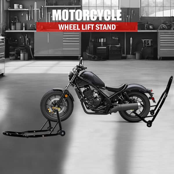 Universal Motorcycle Stand Lift Combo, Front & Rear Wheel Lift