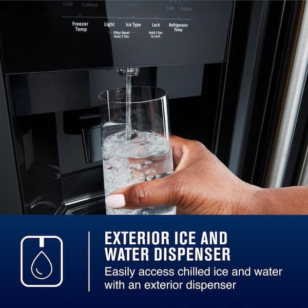 Maytag 36 in. 25 cu. ft. Standard Depth Side-by-Side Refrigerator