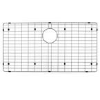 Wirecraft 17.25 in. x 33.25 in. Bottom Grid for Kitchen Sinks in Stainless Steel