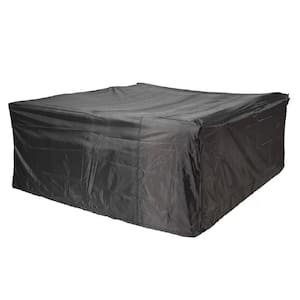 Rura 110 in. x 66 in. Rectangular Outdoor Patio Furniture Set Cover