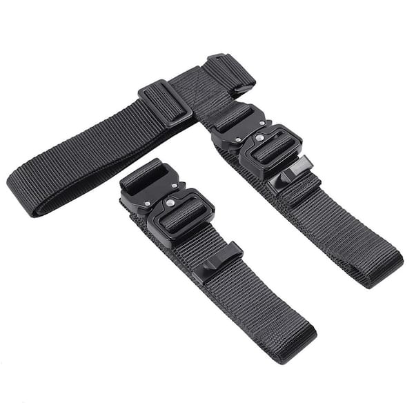 3-Pack Black Luggage Straps with Bag Adjustable Attachment Accessories for Connect 3 Luggage Together