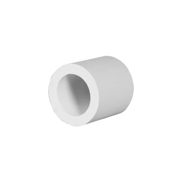 Fypon 6 in. x 6 in. x 6 in. Polyurethane Single Round Tile Vent