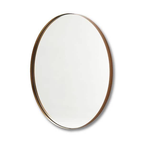 antique brass mirror