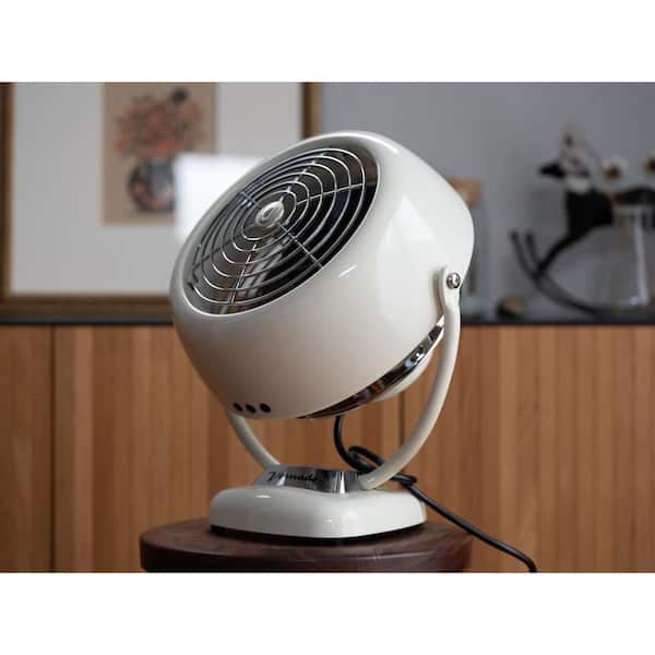 Vornado Vfan 12 in. Vintage Air Circulator Fan, Vintage White CR1