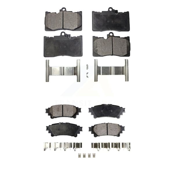TEC Front Rear Ceramic Brake Pads Kit For Lexus GS350 IS300 IS200t IS350 RC350 RC300 RC200t KTC-100073