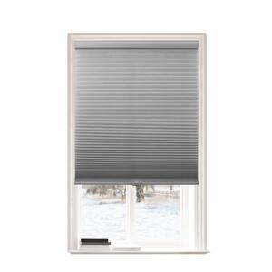 Gray Cordless Light Filtering Non-Woven Honeycomb Cellular Shades Posh System (2-Tone Color) - 60 in. x 72 in.