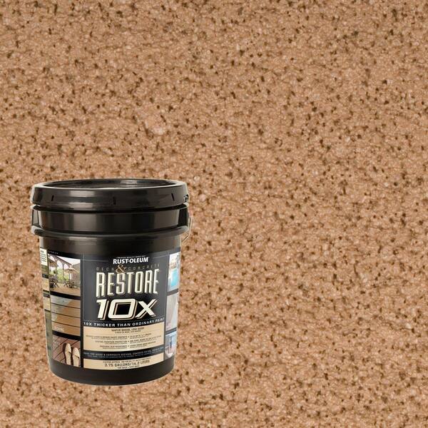 Rust-Oleum Restore 4-gal. Adobe Deck and Concrete 10X Resurfacer