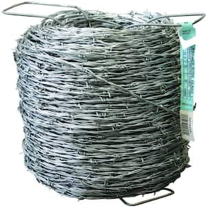 FARMGARD 392 ft.12.5-Gauge Galvanized Coil Smooth Wire 317524A - The Home  Depot