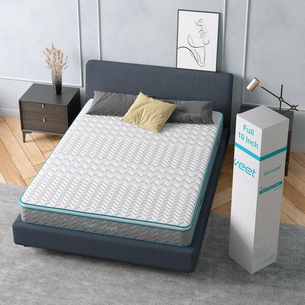 Serweet Queen Medium Breathable Bamboo Charcoal Memory Foam