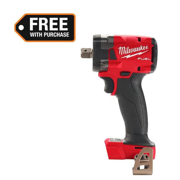 M18 FUEL GEN-3 18V Lithium-Ion Brushless Cordless 1/2 in. Compact Impact Wrench with Pin Detent (Tool-Only)