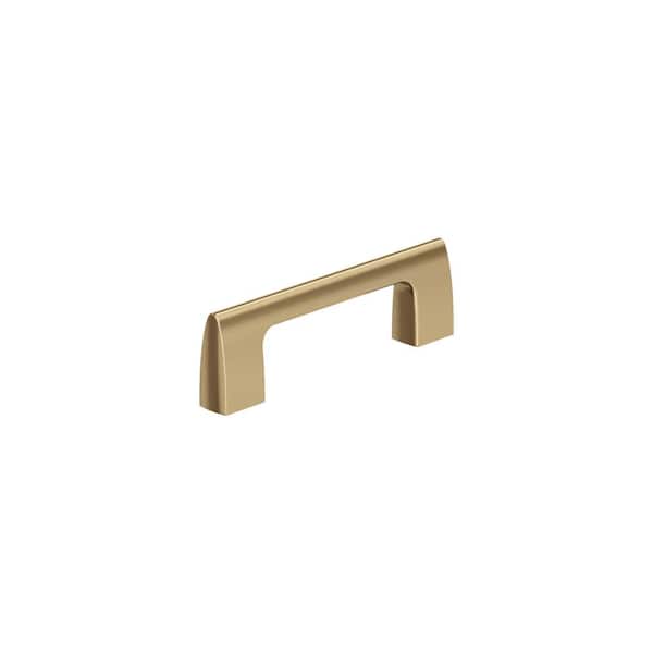 Amerock Riva 3 in. (76mm) Modern Champagne Bronze Bar Cabinet Pull