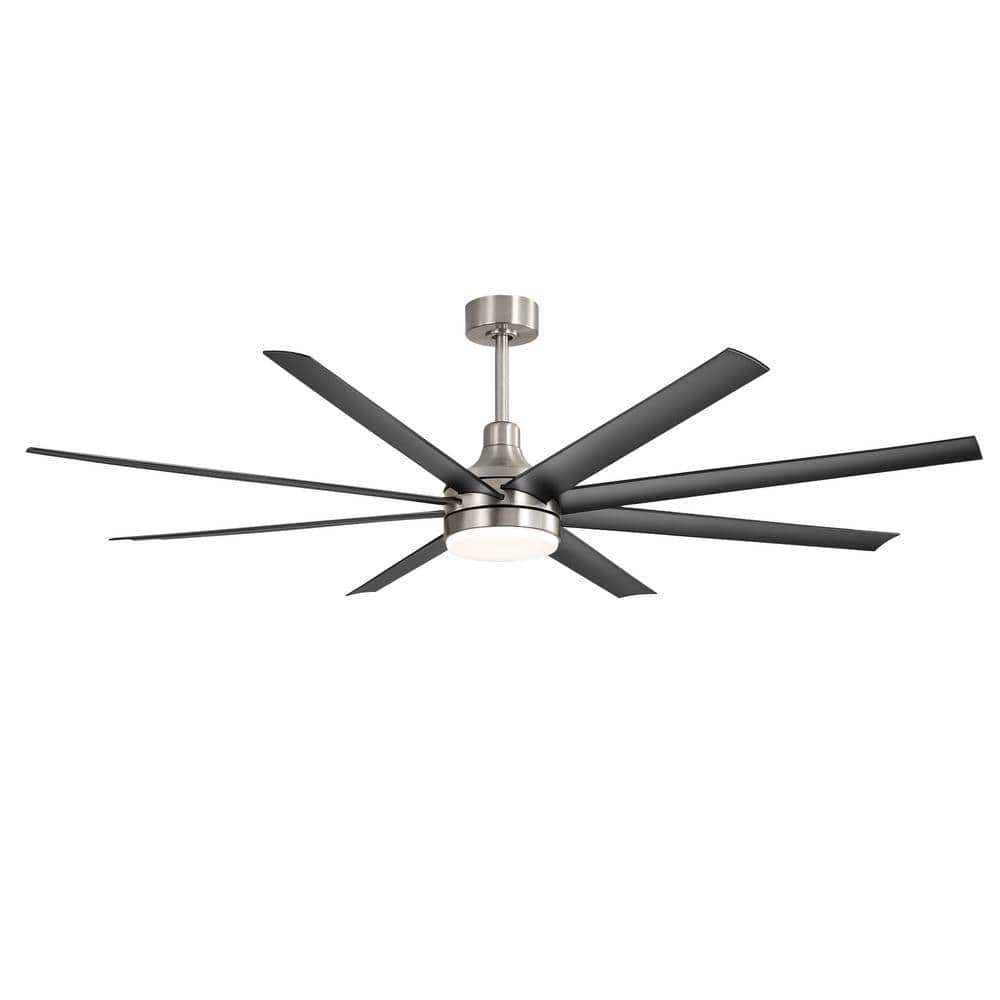 Breezary Archer 6 ft. Indoor Black-Blade Satin Nickel 120