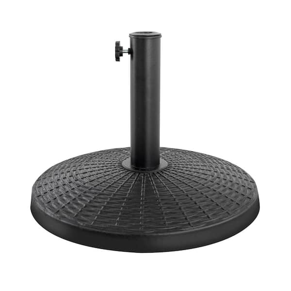 Nuu Garden 21 lbs. Aluminum Patio Umbrella Base in Black OO02 - The ...