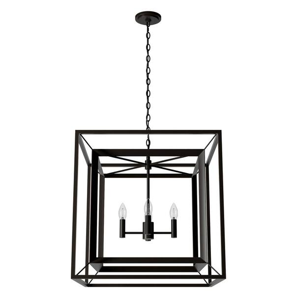 Hunter Doherty 4-Light Onyx Bengal Island Chandelier