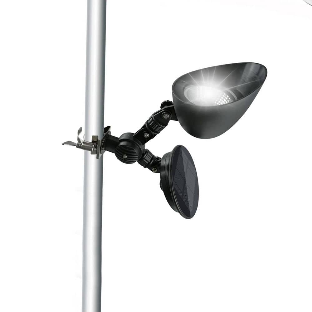 Solar Adjustable Flagpole Light for 15-25 ft. Poles 1-Pack price history on PriceWatchPro