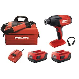 22-Volt SID 8 Lithium-Ion Cordless 7/16 in. Hex Impact Driver Kit with Two 4.0 Ah Batteries, Charger and Strap