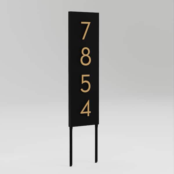 Welcome Home Rectangle Address Yard Sign
