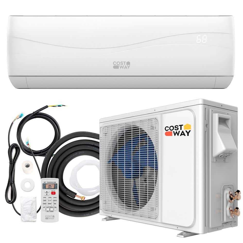 Costway 20 SEER2 12,000 BTU Ton Ductless Mini Split Air