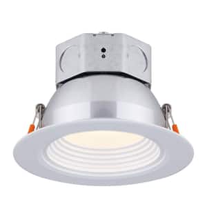 4 in. White Integrated LED Recessed Kit