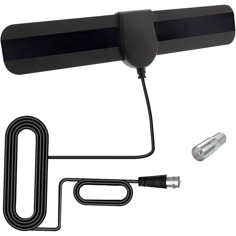 360° Reception Digital Indoor TV Antenna with Detachable Signal Amplifier and 10 ft. Coaxial Cable, Supports 4K 1080p price history on PriceWatchPro