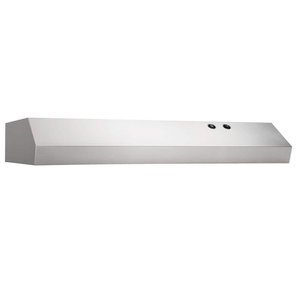 Frigidaire 30 in. Under Cabinet Convertible Range Hood in Stainless Steel, Silver