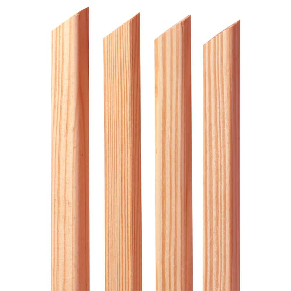 ProWood 6 ft. Cedar Tone Wood Railing Kit with Beveled Balusters