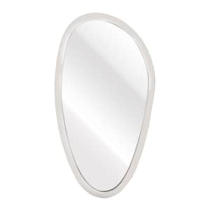 Morningside 16 in. W x 30 in. H Metal Nickel Wall Mirror