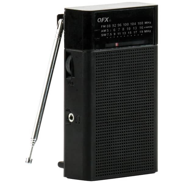 QFX AM/FM/Shortwave 3-Band Radio