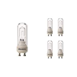 35-Watt Soft White Light DJD (GU10) Twist & Lock Bi-Pin Screw Base Dimmable Clear Mini Halogen Light Bulb(5-Pack)