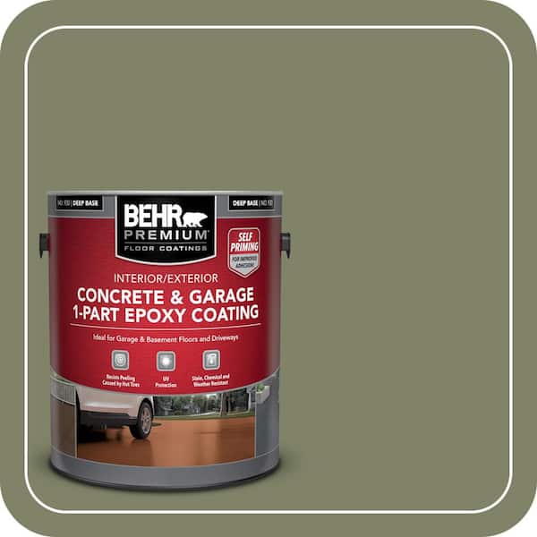 1 gal. #S380-6 Ecological Self-Priming 1-Part Epoxy Satin Interior/Exterior Concrete and Garage Floor Paint