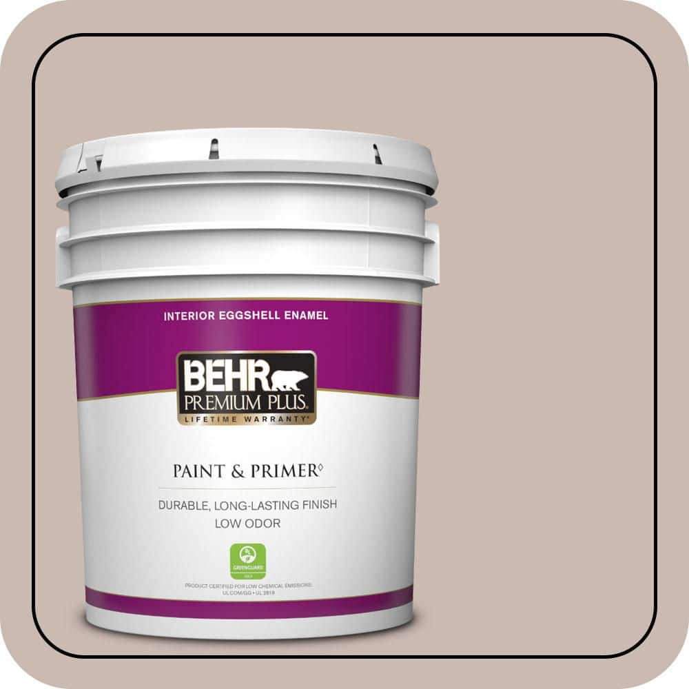 5 gal. #N170-3 Gray Ashlar Eggshell Enamel Low Odor Interior Paint & Primer price history on PriceWatchPro