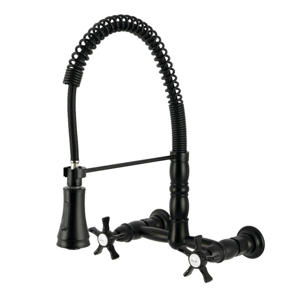 Hamilton 2-Handle Pull Down Sprayer Kitchen Faucet in Matte Black price history on PriceWatchPro