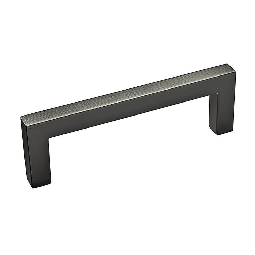 Lambton Collection 3-3/4 in. (96 mm) Modern Antique Nickel Rectangular Cabinet Bar Pull price history on PriceWatchPro