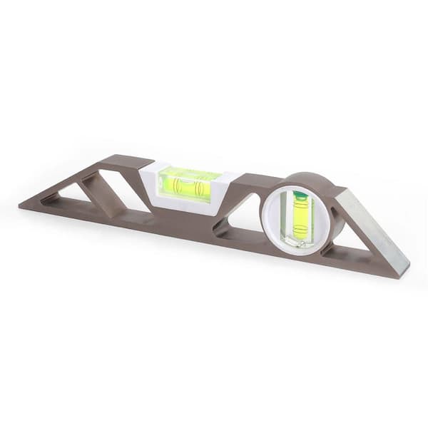 Prime-Line PREXISO (10 in.) 250 mm Aluminum Construction Scaffold Level with Magnetic Base (1-Pack)