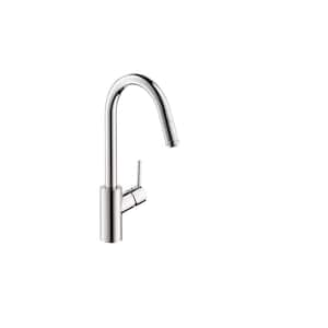 Talis S² Single-Handle Pull Down Sprayer Kitchen Faucet with QuickClean in Chrome