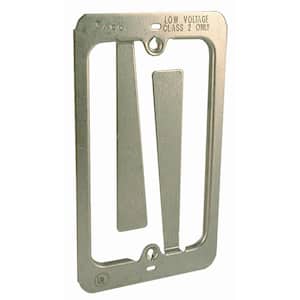 Q Bit Size 2-1/4 in. X 3 5/8 in. 1-Gang Low Voltage Bracket Saw SQ1000-S-LV  - The Home Depot
