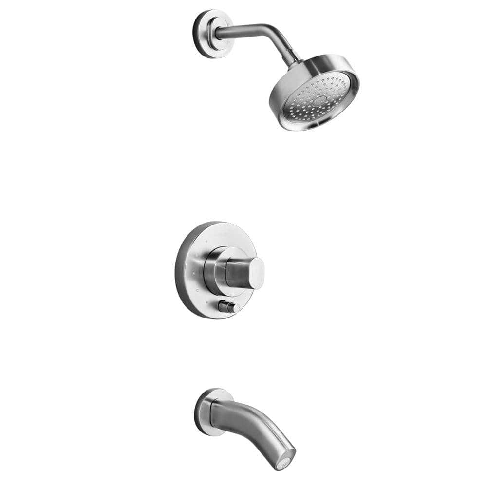 UPC 650531649515 product image for KOHLER Oblo Rite-Temp Bath and Shower Trim in Polished Chrome without Valve (Val | upcitemdb.com