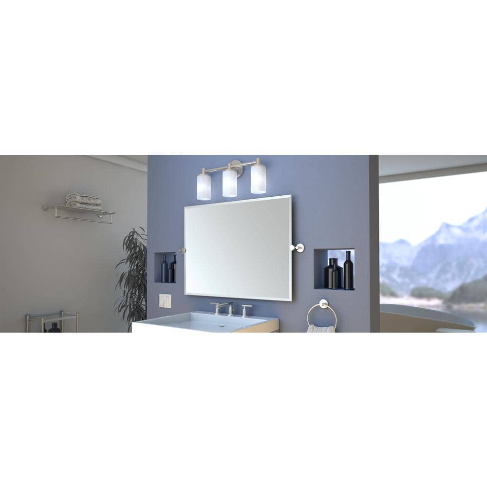 Chrome Wall Mounted Minimalist Towel Rack with Bar