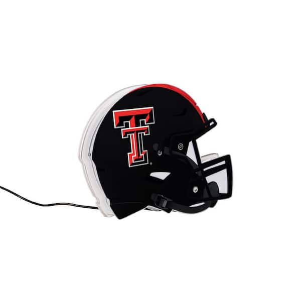 Evergreen Texas Tech University Black NCAA Helmet Desklite LED Decor