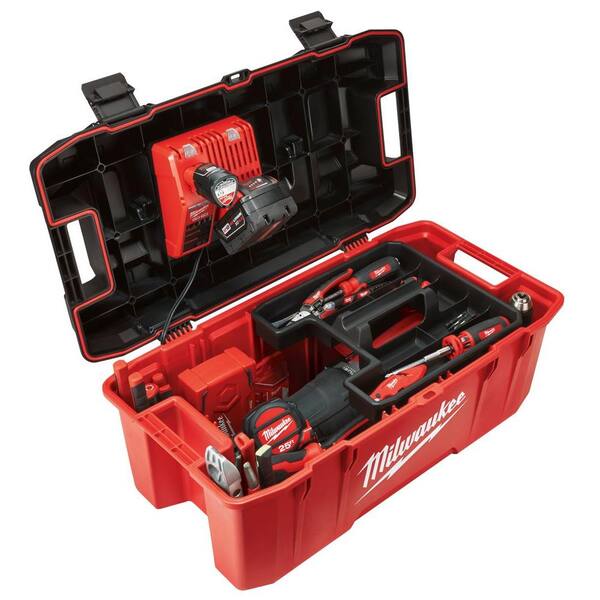 Milwaukee - 26 in. Jobsite Work Tool Box