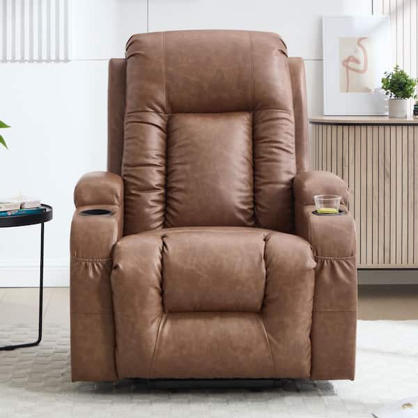 aisword Chestnut Infinite Position Breathable Leather Power