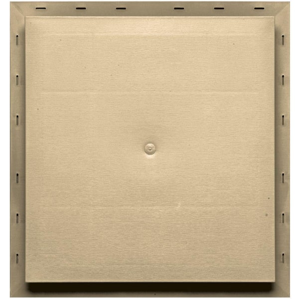 Builders Edge 15.5 in. x 16.5 in. #012 Dark Almond Meter Block