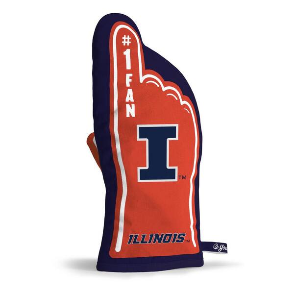 YouTheFan Illinois Fighting Illini #1 Oven Mitt