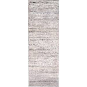 Durant Taupe 2 ft. 7 in. x 10 ft. Runner Rug
