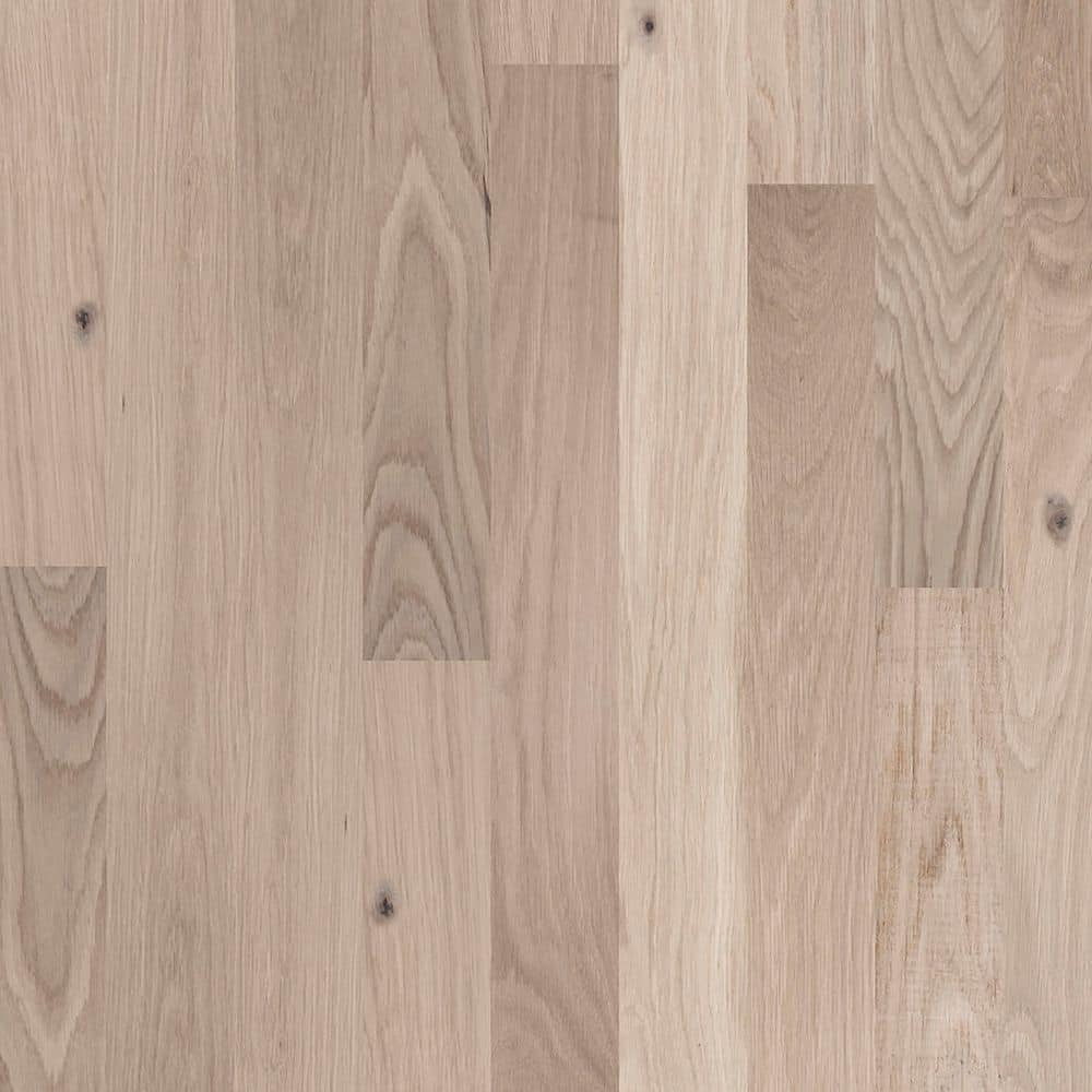 CENTURY FLOORING Unfinished Solid White Oak #1 Common 3/4 in. T x 3.25 ...