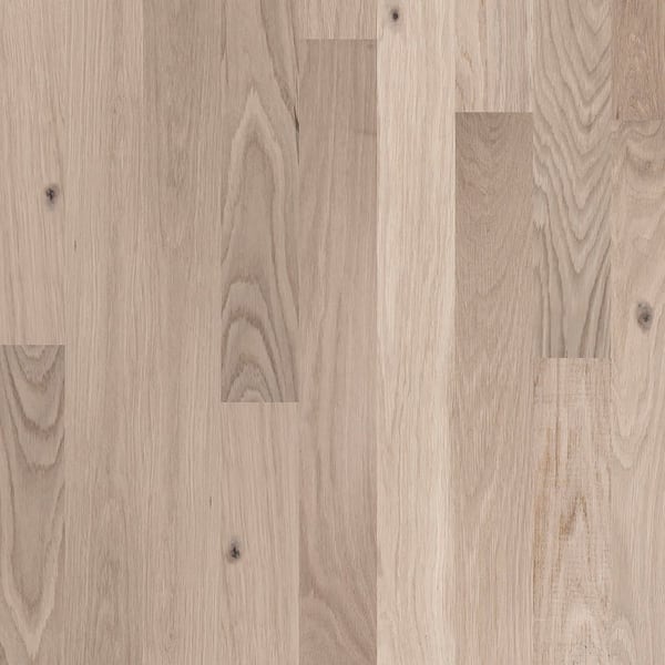 CENTURY FLOORING Unfinished Solid White Oak Select 3/4 in. T x