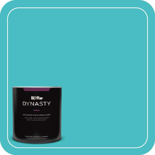BEHR DYNASTY 1 qt. Home Decorators Collection #HDC-WR14-6 North Wind Eggshell Enamel Interior Stain-Blocking Paint & Primer